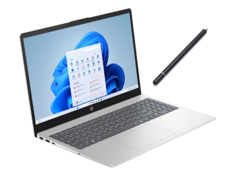 Portátil HP 15.6\" Ryzen 7 16 GB RAM 512 GB SSD Plateado
