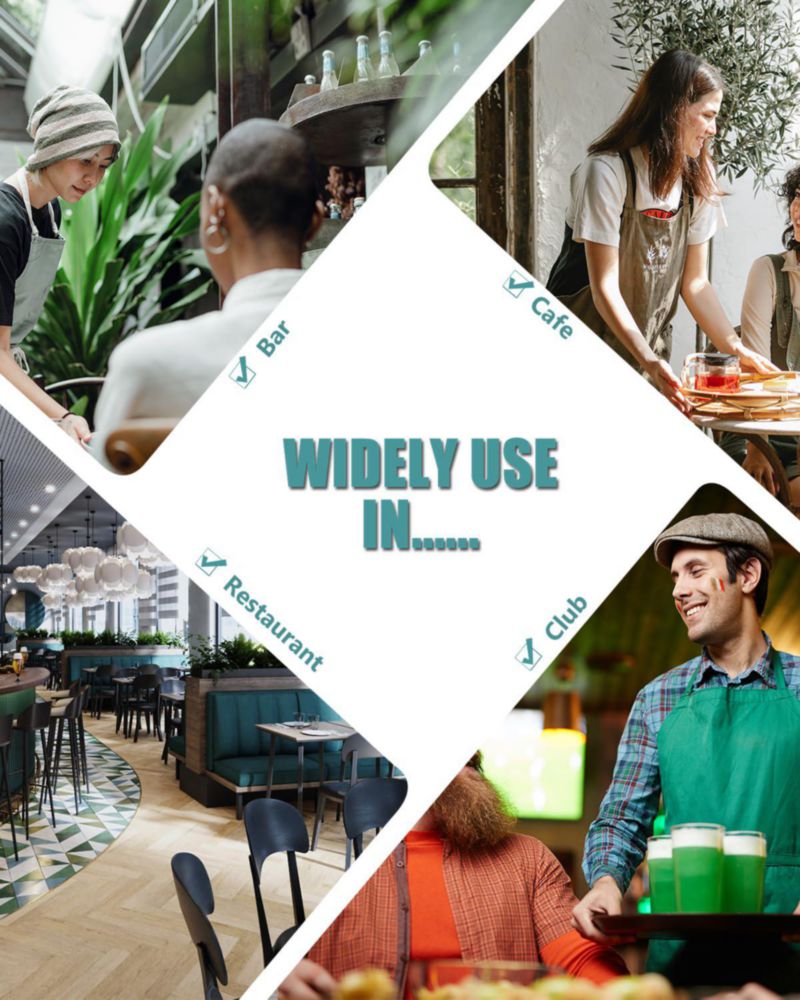 Sistema de Llamada Inalámbrico WNKRUN para Restaurantes Cafés y Hospitales
