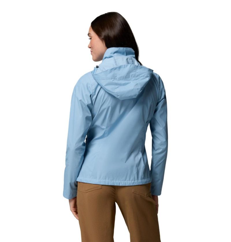 Chaqueta de lluvia Columbia Switchback IV color Azul Ripple talla 2X