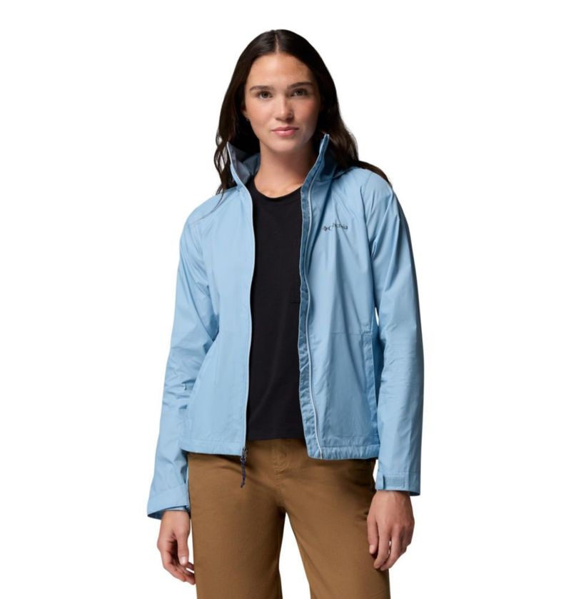 Chaqueta de lluvia Columbia Switchback IV color Azul Ripple talla 2X