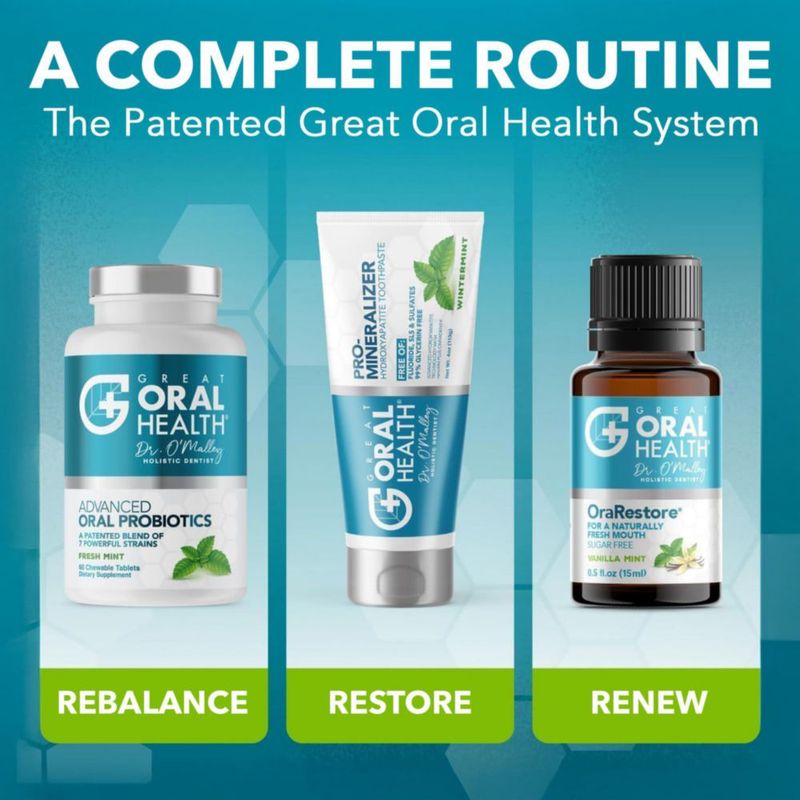 Kit Sin Flúor del Sistema de Salud Oral Great Oral Health