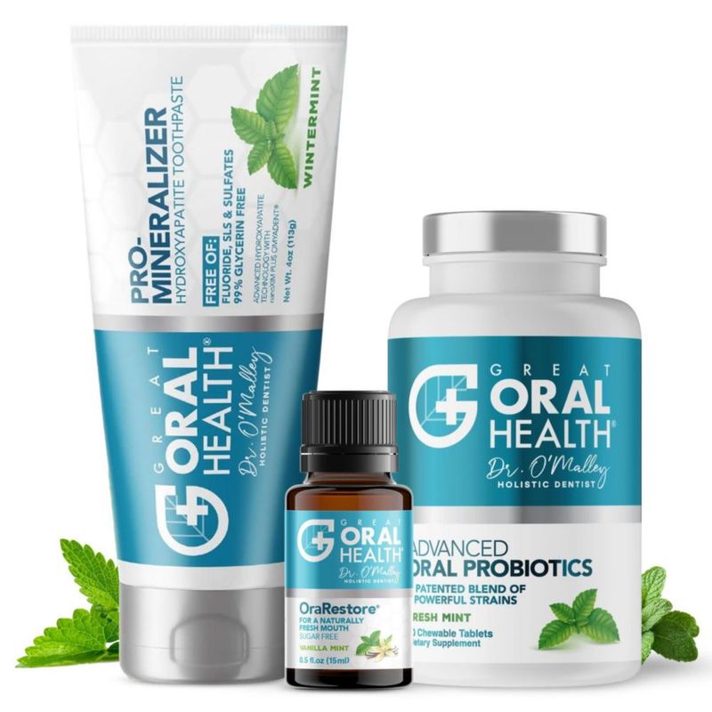 Kit Sin Flúor del Sistema de Salud Oral Great Oral Health