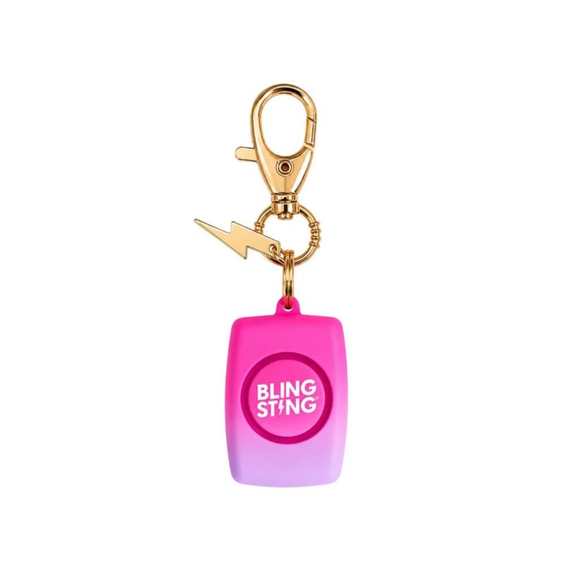 Alarma BLINGSTING 125 dB con luz LED y llavero ombre