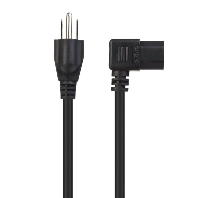 Cable de alimentación Cable Matters paquete de 2 unidades 16 AWG 3 m ángulo recto