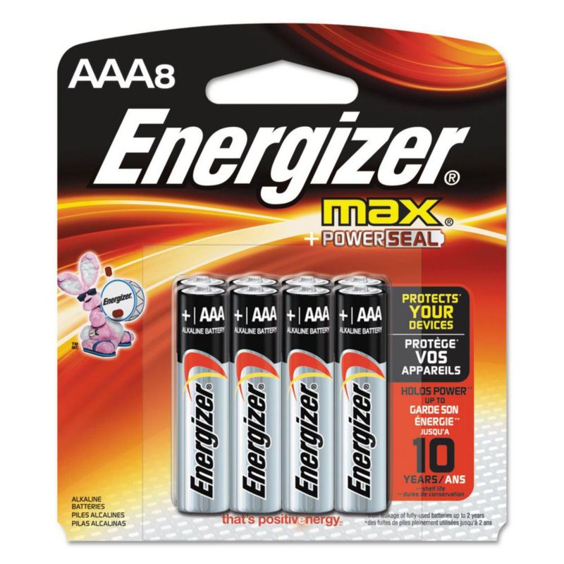 Batería de 9 V Energizer MAX - Pack de 4 (Alcalinas)
