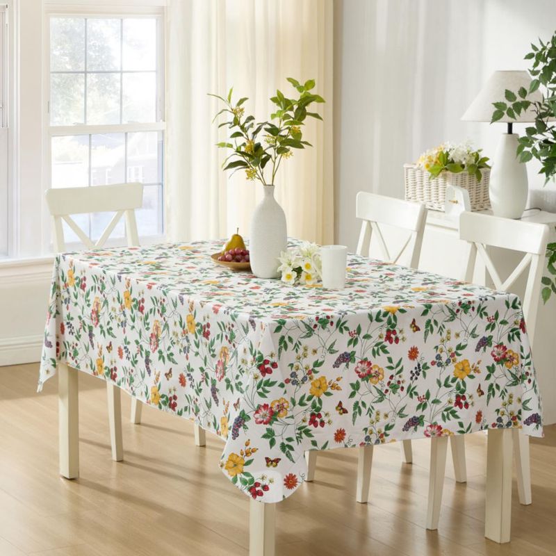 Mantel Lintex 132 × 132 cm Berry Garden Vinilo