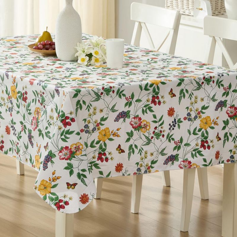 Mantel Lintex 132 × 132 cm Berry Garden Vinilo