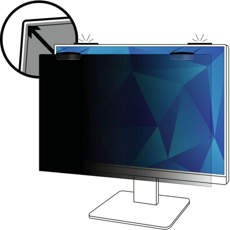 Filtro de privacidad 3M para monitor de 38‑43 cm (15‑17 pulgadas)