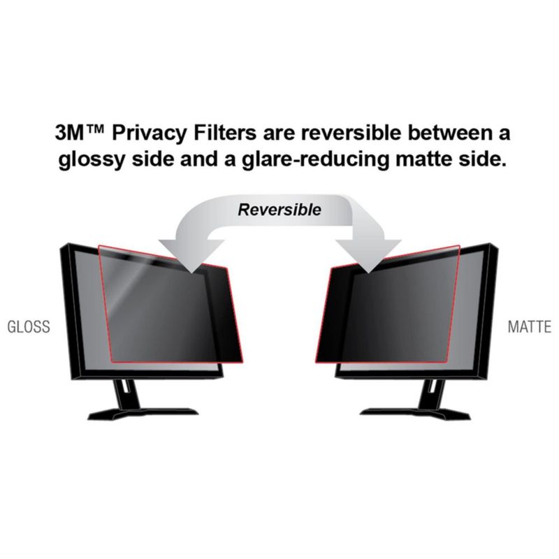 Filtro de privacidad 3M para monitor de 38‑43 cm (15‑17 pulgadas)