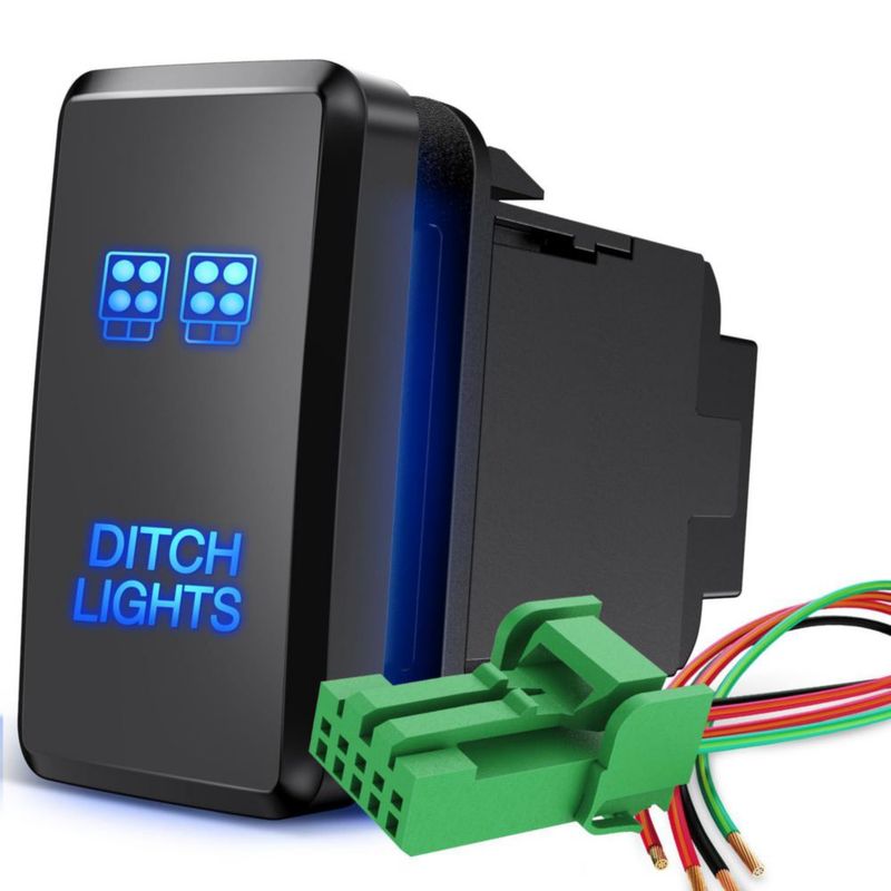 Interruptor Nilight 4 cm x 2 cm con kit de cableado