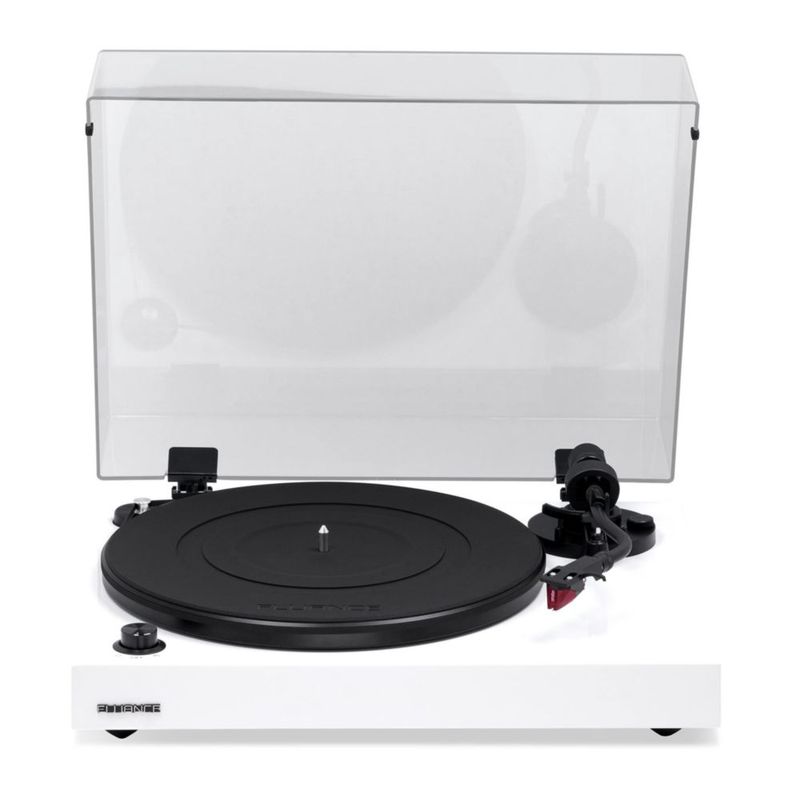 Tocadiscos Fluance RT83 Blanco Piano Ortofon 2M Red
