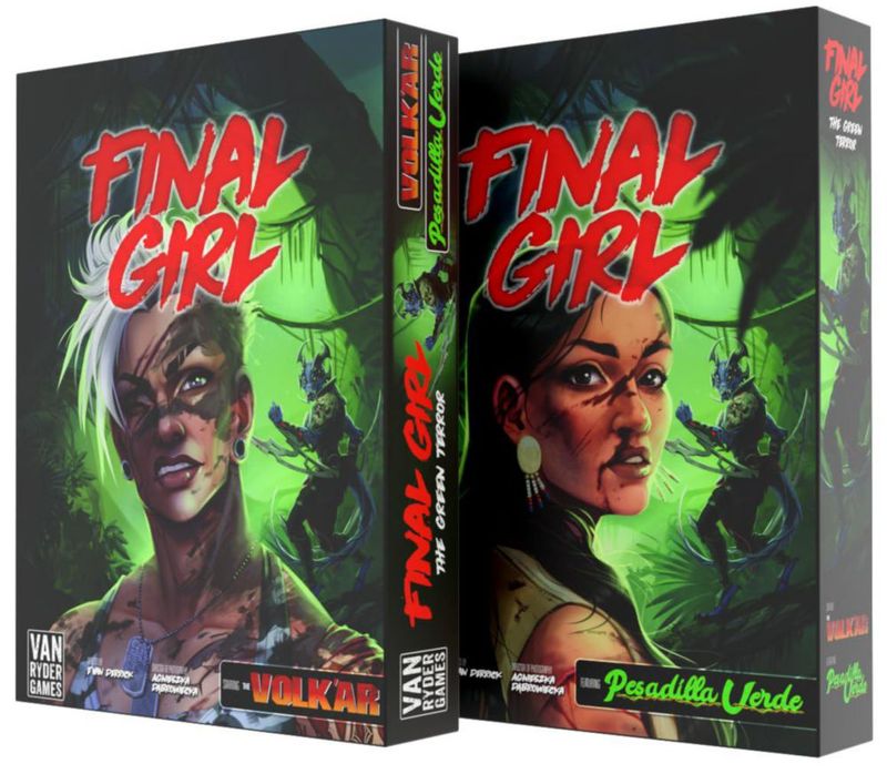 Juego de Mesa Van Ryder Games Final Girl Terror Verde para 1 Jugador
