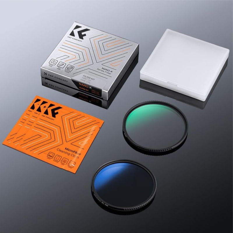 Kit de filtros de lente K&F CONCEPT 67 mm UV CPL