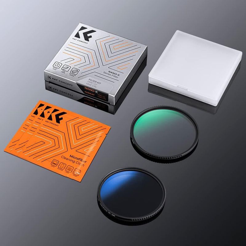 Kit de filtros de lente K&F CONCEPT 67 mm UV CPL