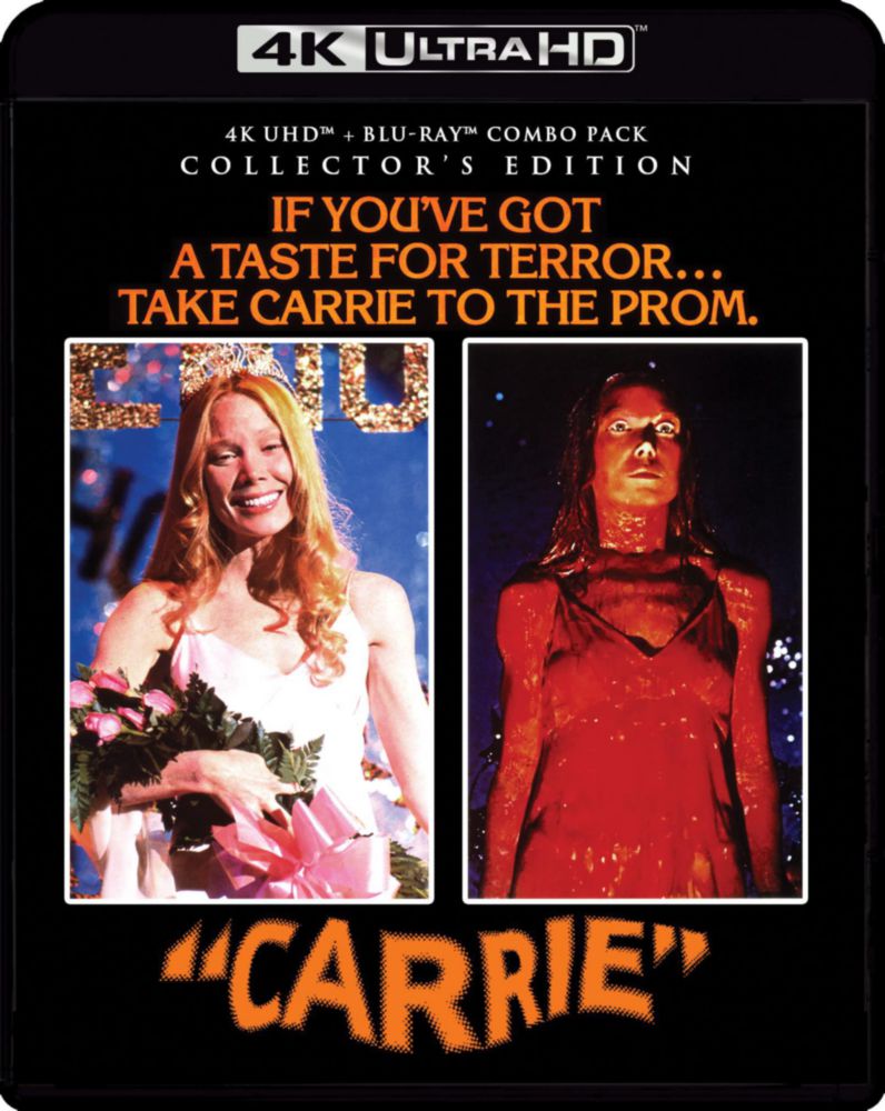 Película SHOUT! FACTORY Carrie 4K Ultra HD + Blu-ray (Edición de coleccionista)