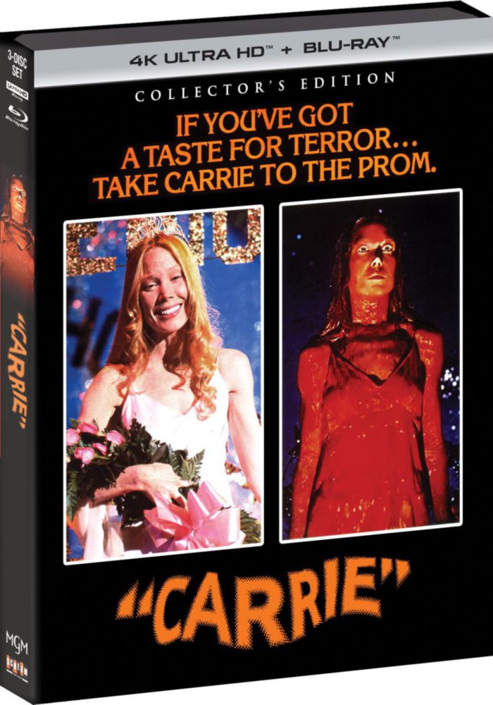 Película SHOUT! FACTORY Carrie 4K Ultra HD + Blu-ray (Edición de coleccionista)