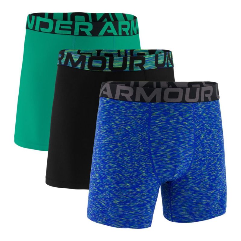 Calzoncillos Under Armour 15 cm Pack de 3 Royal Space Dye