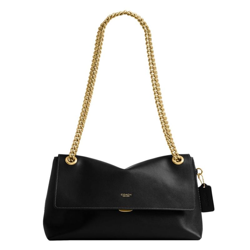 Bolso de hombro Coach Chelsea 30 cm con cadena