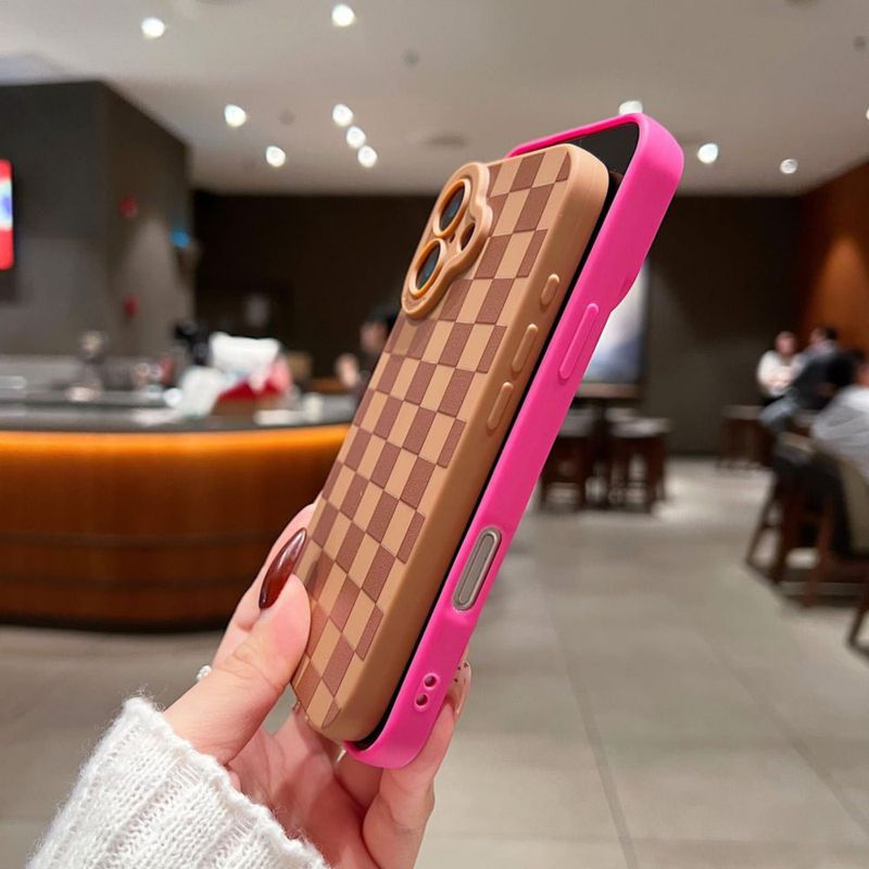 Funda YUMUPIFE para iPhone 16 Plus 6.7" Rosa intenso