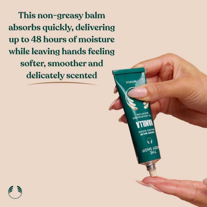 Bálsamo de Manos The Body Shop 30 ml Vainilla 96 h de Hidratación