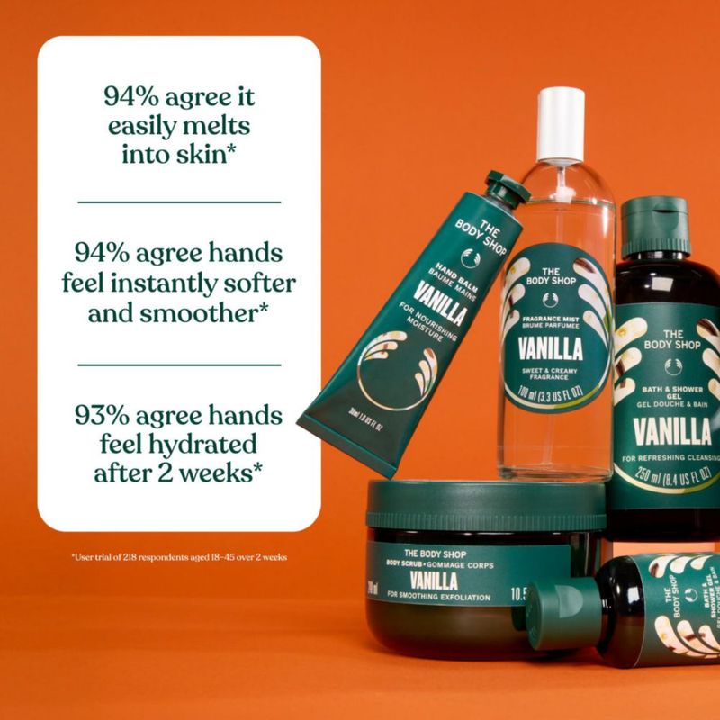 Bálsamo de Manos The Body Shop 30 ml Vainilla 96 h de Hidratación