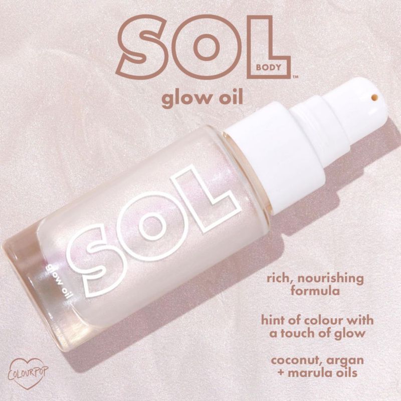 Aceite Corporal ColourPop SOL Mini 25 ml Brillante