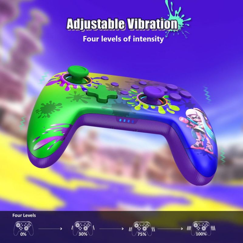 Controlador inalámbrico Bluetooth NexiGo Inkling con LED