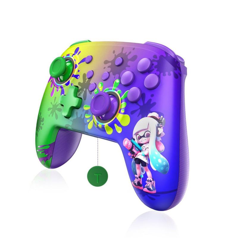 Controlador inalámbrico Bluetooth NexiGo Inkling con LED