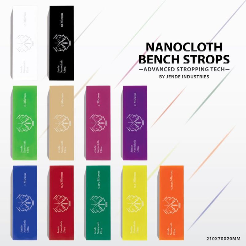 Afilador de cuchillos Jende 210x70 mm 05 micrones Nanocloth