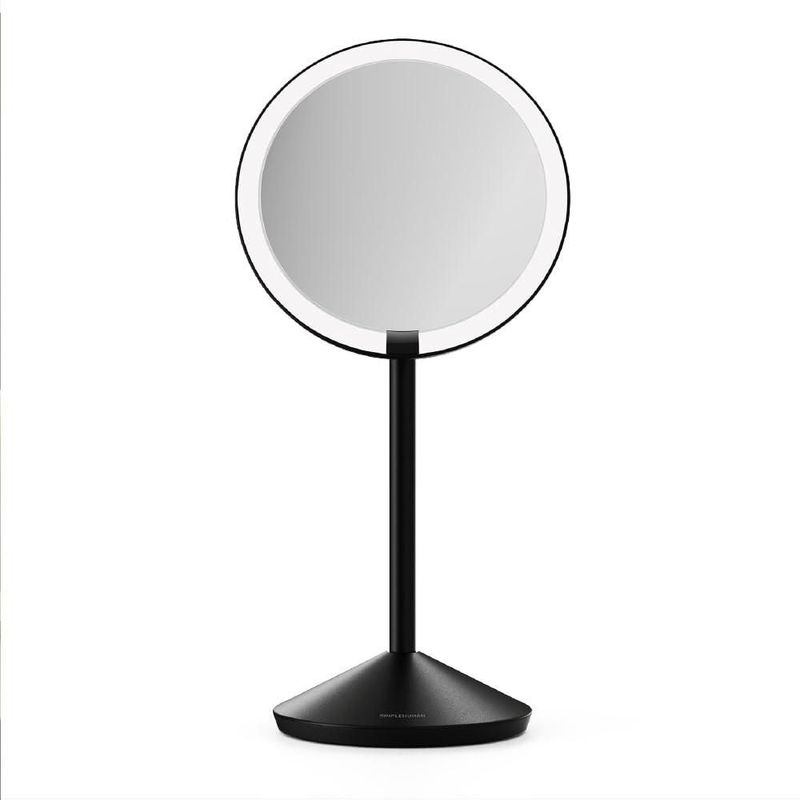 Espejo simplehuman 13 cm 5X magnificación plegable negro