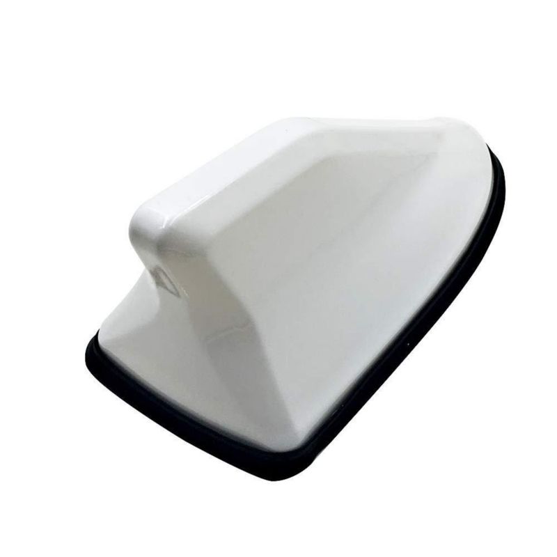 Antena universal idain de aleta de tiburón blanca 17 cm