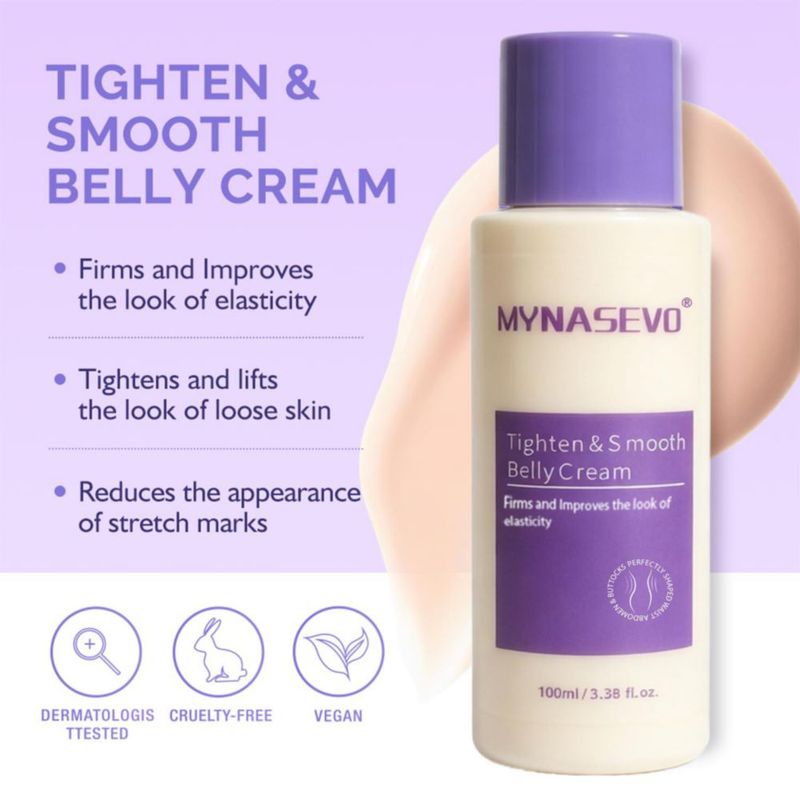 Crema reafirmante para abdomen MYNASEVO 100 ml – Tensado y firmeza de la piel