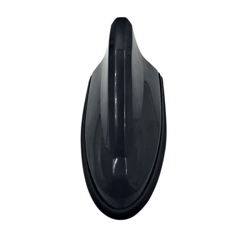 Antena idain de aleta de tiburón 17 cm negra ajuste universal