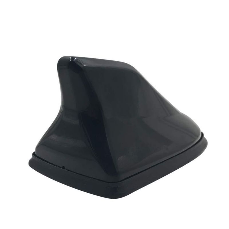 Antena idain de aleta de tiburón 17 cm negra ajuste universal