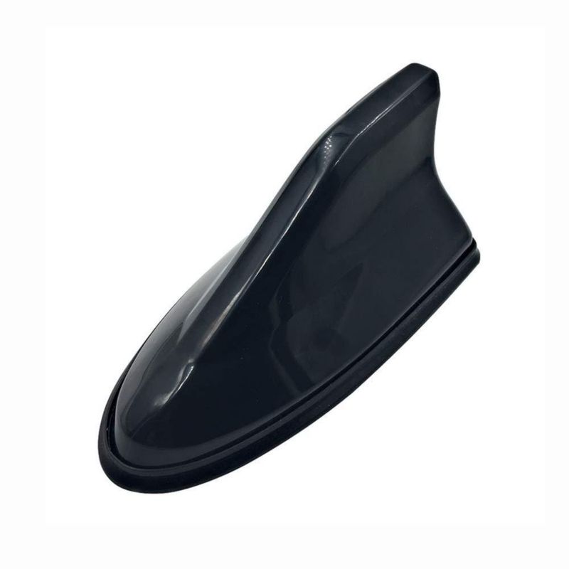 Antena idain de aleta de tiburón 17 cm negra ajuste universal