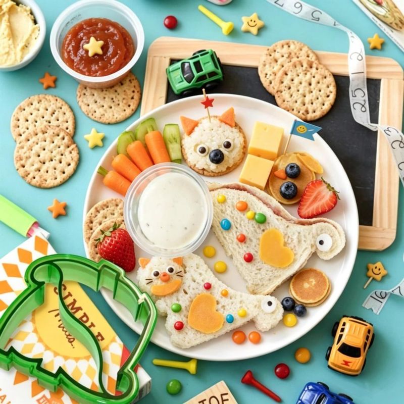 Cortador de sándwiches liamasum para niños – Formas de fruta y verdura