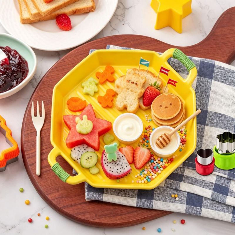 Cortador de sándwiches liamasum para niños – Formas de fruta y verdura