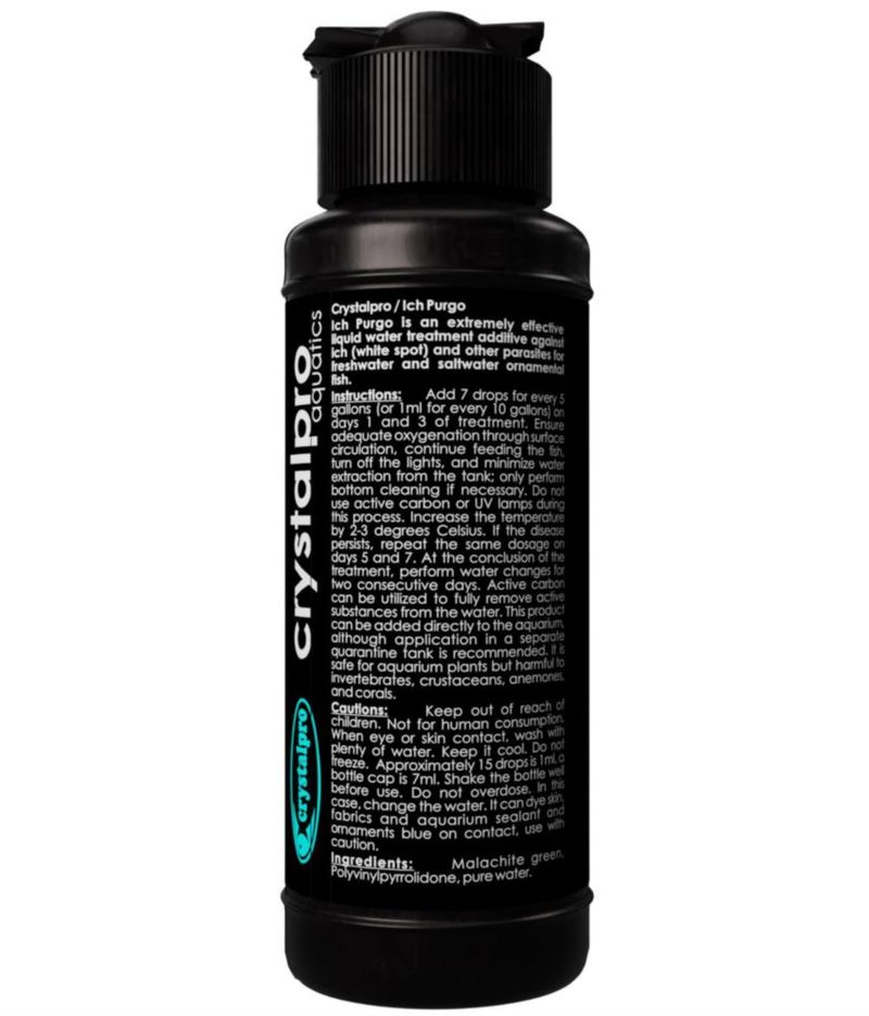 Tratamiento de agua crystalpro 125 ml contra ich