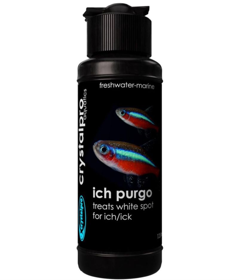 Tratamiento de agua crystalpro 125 ml contra ich