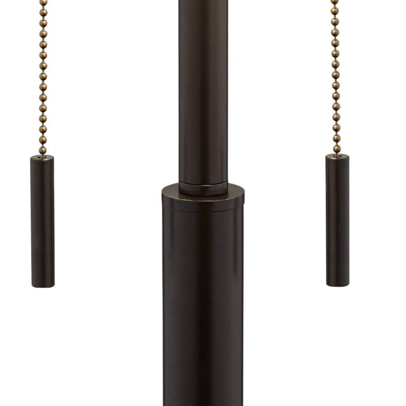 Lámparas de mesa Franklin Iron Works 64 cm 2 unidades con puertos USB
