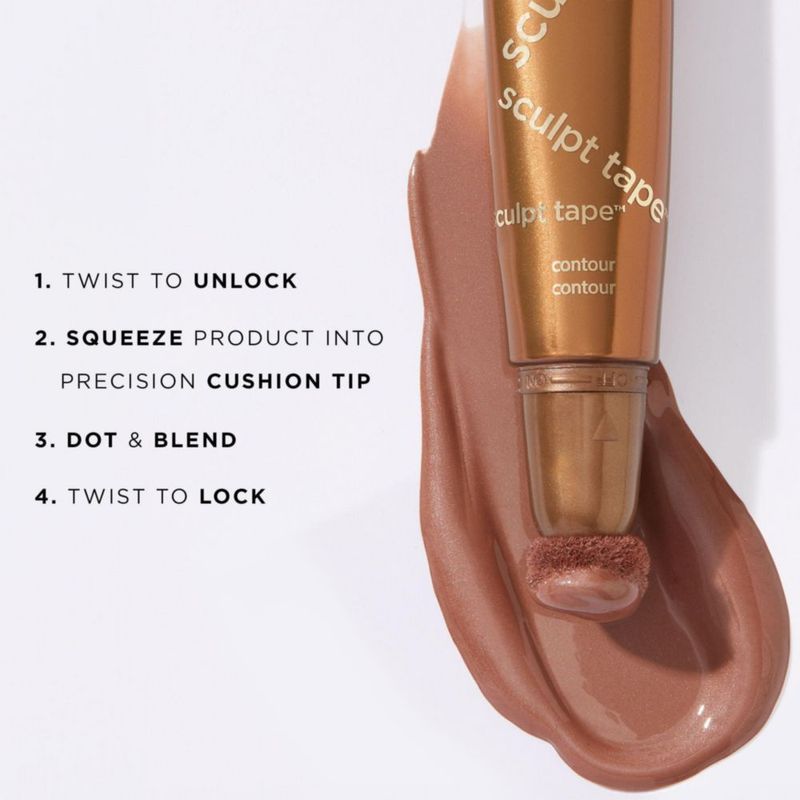 Contorno Tarte Sculpt Tape Bronce Cálido Tamaño de Viaje