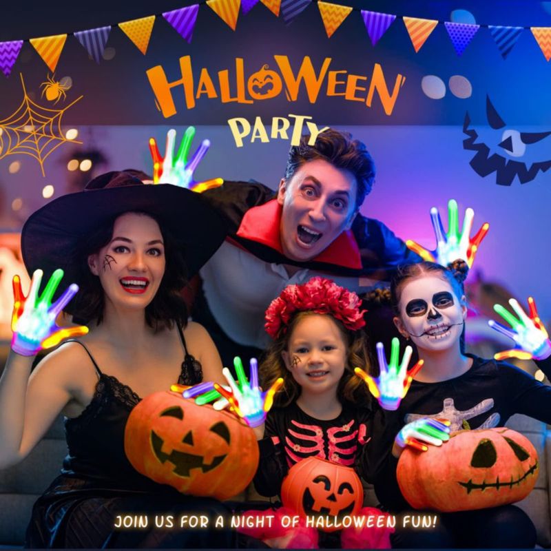 Guantes LED Zlovja Cool Toys para niños y niñas de 6 a 12 años