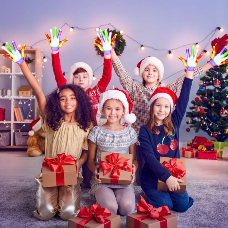 Guantes LED Zlovja Cool Toys para niños y niñas de 6 a 12 años