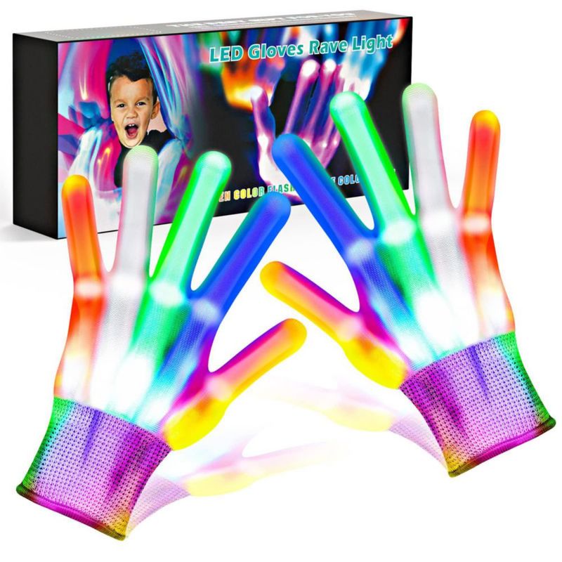 Guantes LED Zlovja Cool Toys para niños y niñas de 6 a 12 años