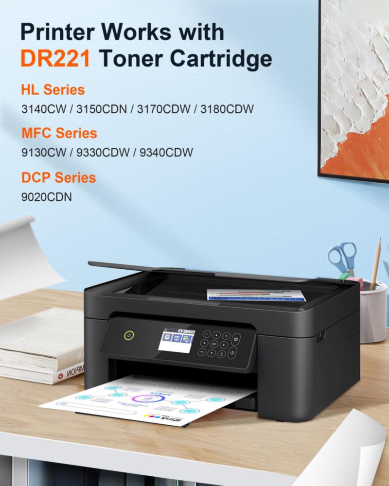 Unidad de tambor E-Z Ink Pro DR221 pack de 4