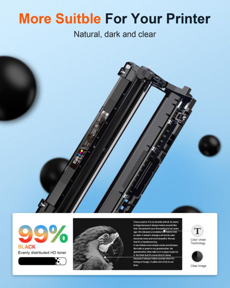 Unidad de tambor E-Z Ink Pro DR221 pack de 4