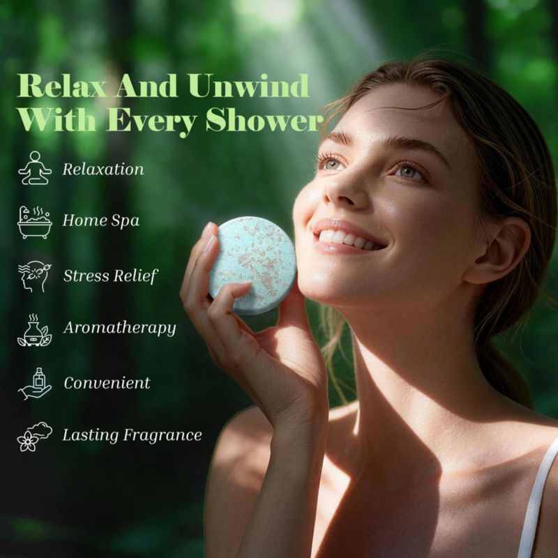 Bombas de ducha aromáticas DONMIS pack de 8 unidades 40 g cada una