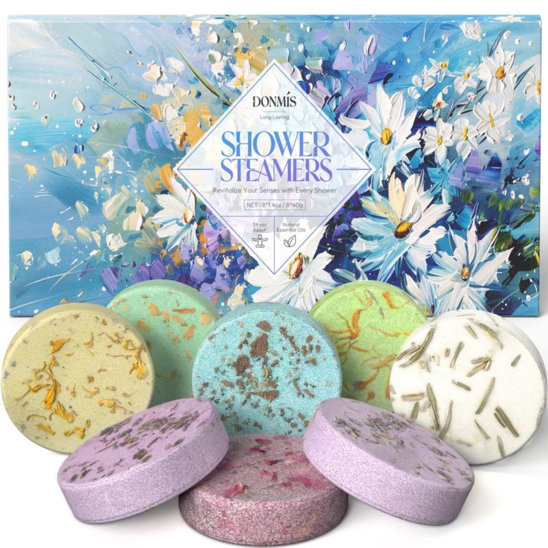 Bombas de ducha aromáticas DONMIS pack de 8 unidades 40 g cada una