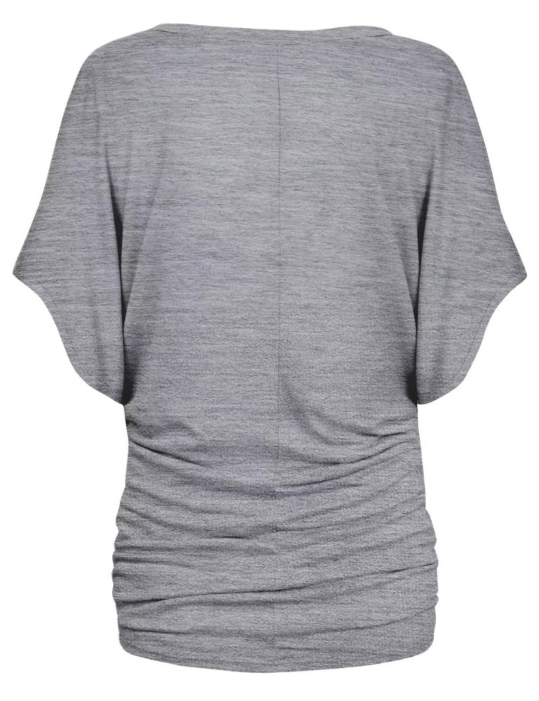 Camisa Hybrid & Company KT44130 Gris Jaspeado XL