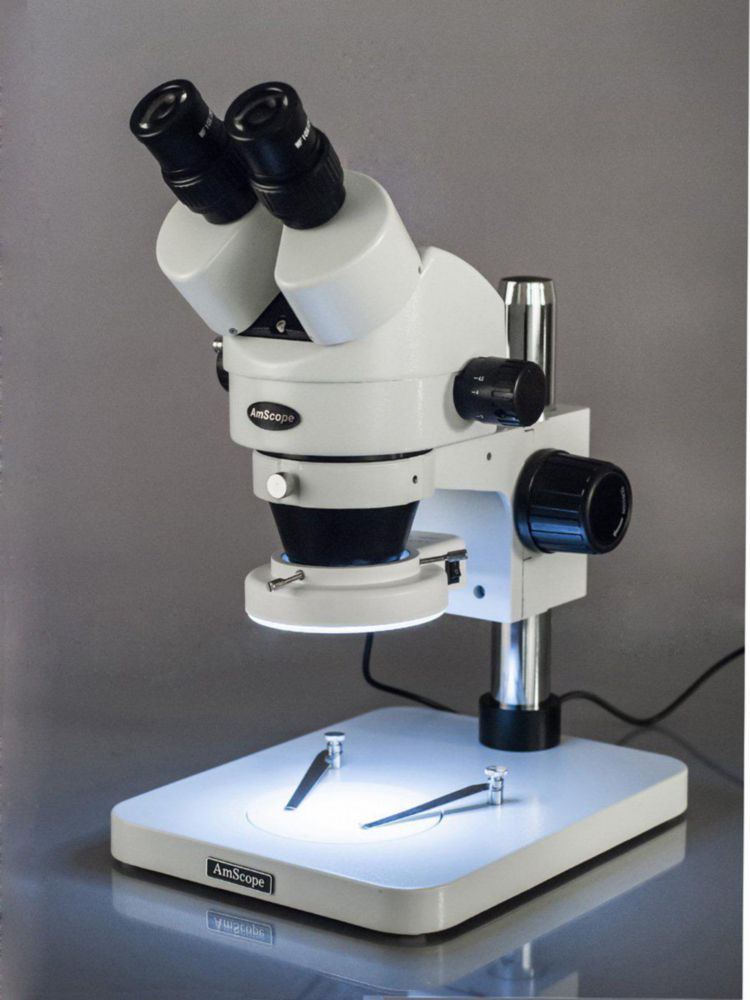 Microscopio AmScope WH10x Zoom 3.5X-45X 65 mm 20 cm